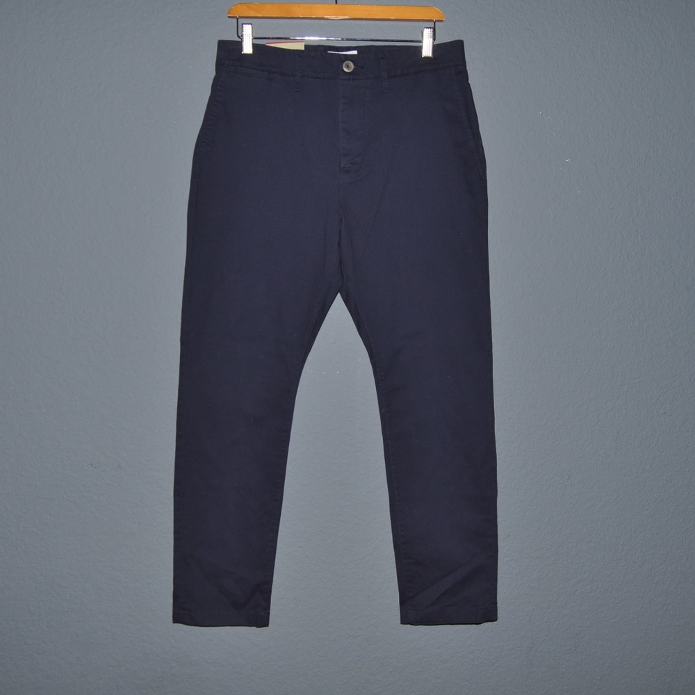 NEW Men's Navy Taper Fit Hennepin Chino Pants NWOT - Picture 4 of 8